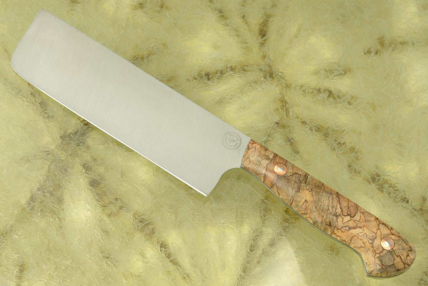 Chef's Knife - Nakiri (6-1/4 in.) with Spalted Silver Maple