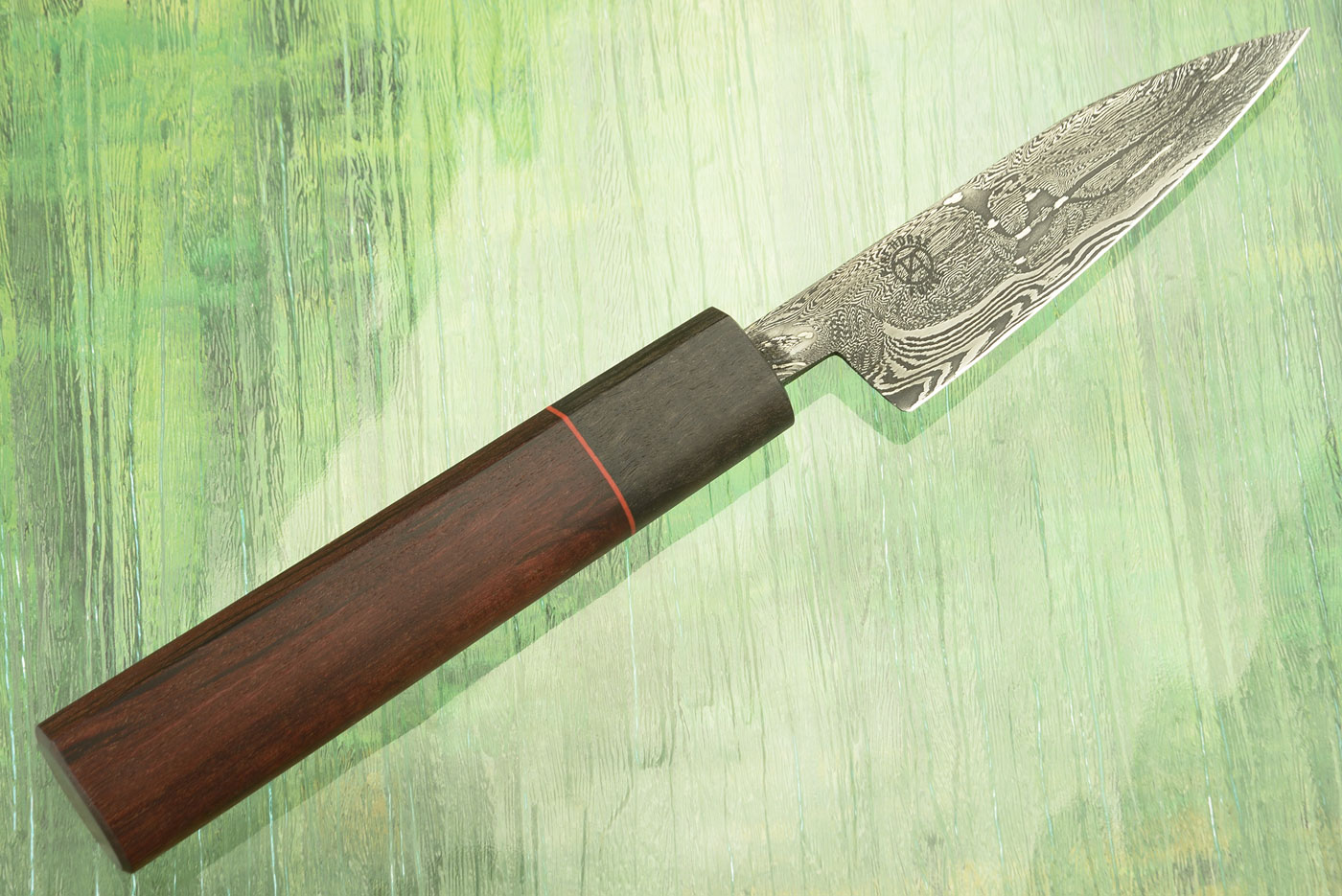 Damascus Parer (3-1/2 in) with Beefwood