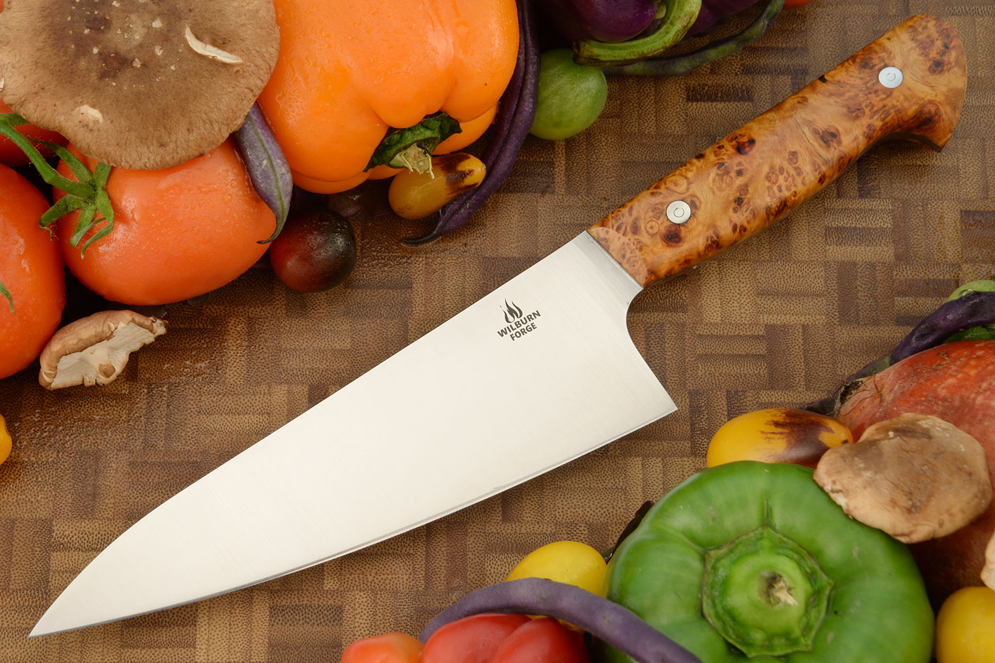 Chef's Knife (7 in.) with Maple Burl