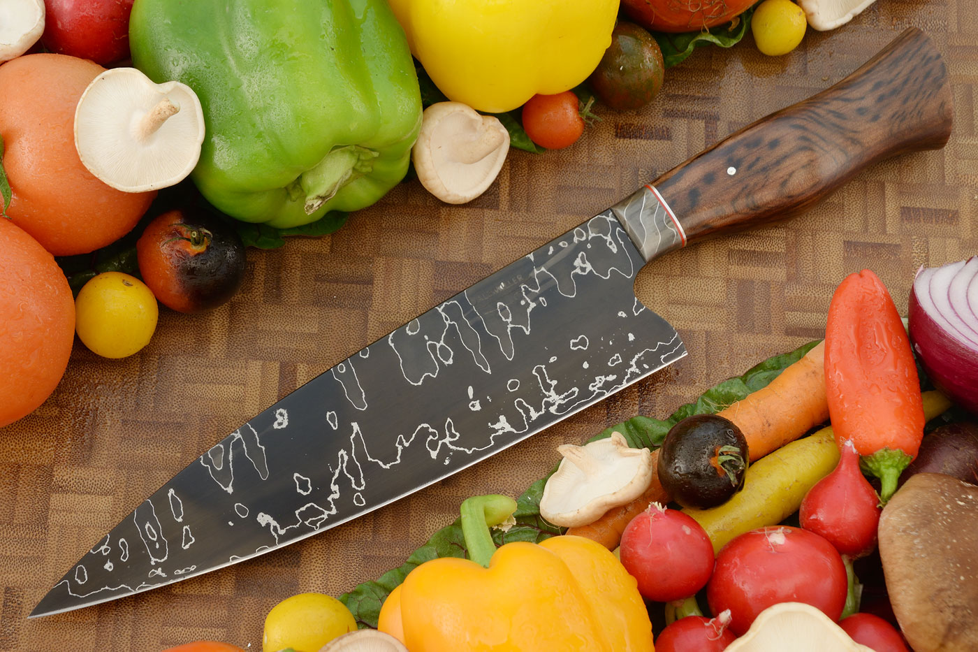 Go Mai Chef's Knife (8-1/2 in.) with Tasmanian Tiger Myrtle