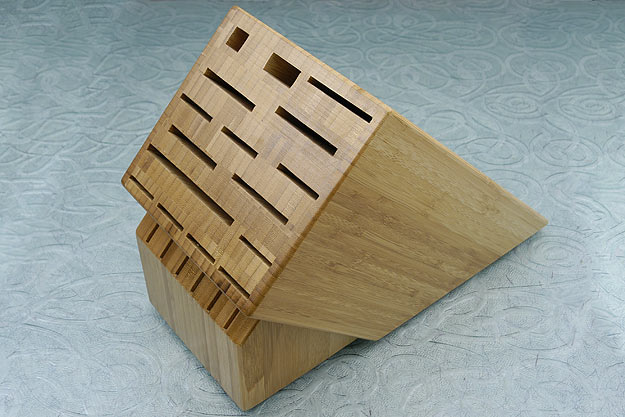 Knife Block, 22 slot, Bamboo  (Bamboo22BO)