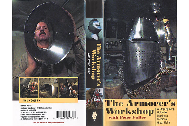 Armorer's Workshop : A Step-by Step Guide to Making a Medieval Great Helm (VHS) by Peter Fuller