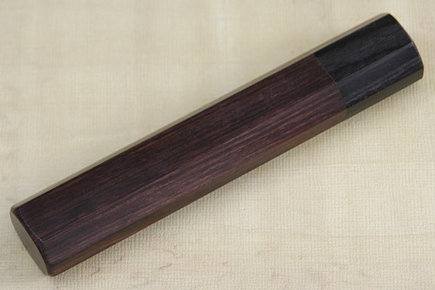 Handle (Macassar Ebony and Pakka Wood) -- Santoku/Nakiri/180mm Gyuto