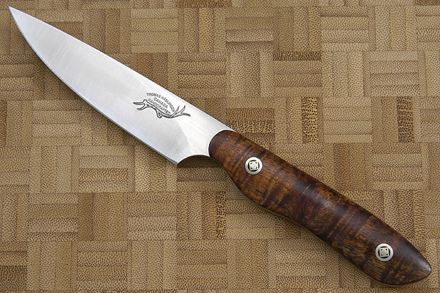 HCK Paring Knife with Curly Koa - 3 1/2 in.
