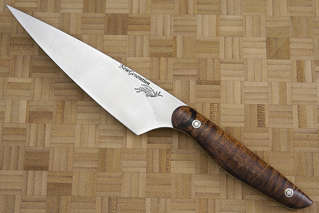 HCK Chef's Knife with Curly Koa - 6 in.
