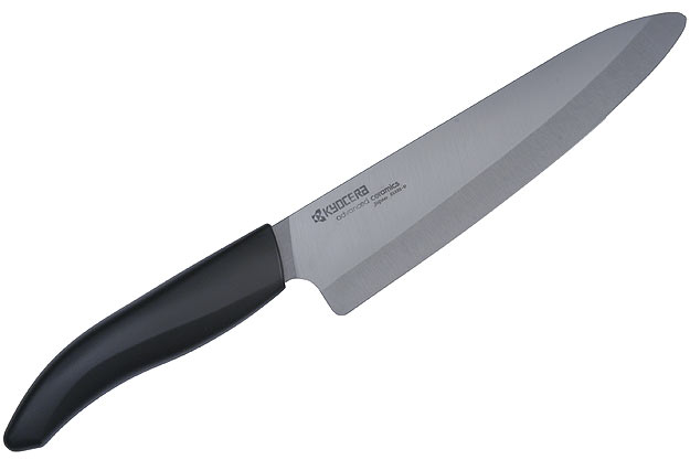 Kyocera Revolution Professional Chef's Knife/Gyuto - 7 in. (FK-180-BK)