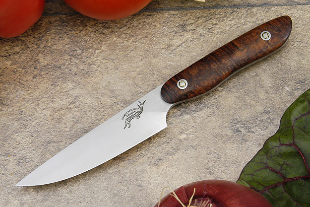 HCK Paring Knife with Curly Koa - 3 3/4 in.