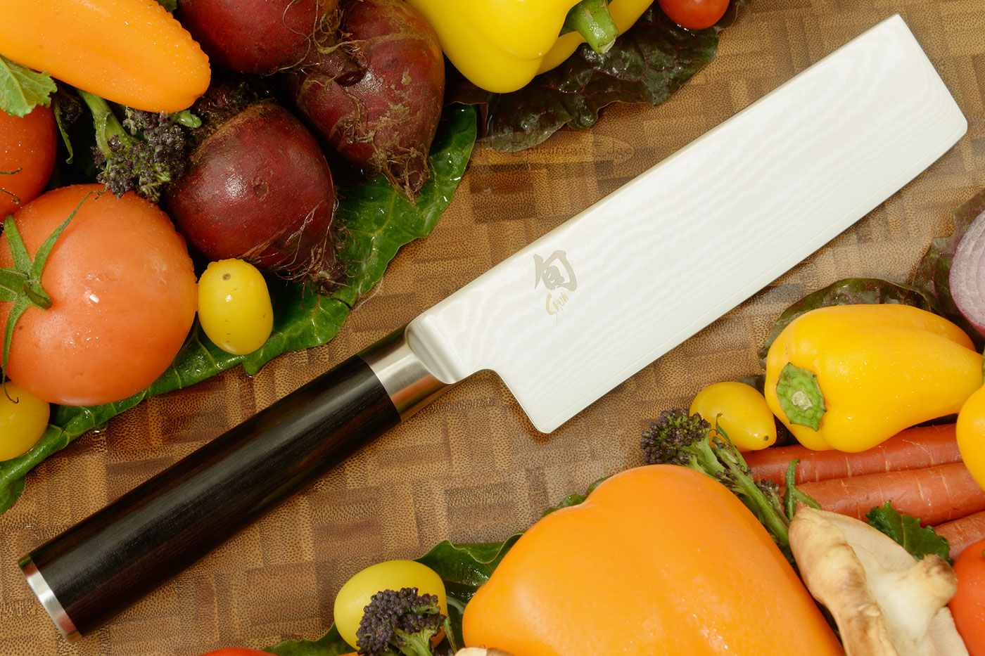 Shun Classic Chef's Knife/Vegetable Cleaver - Nakiri - 6 1/2 in. (DM0728)