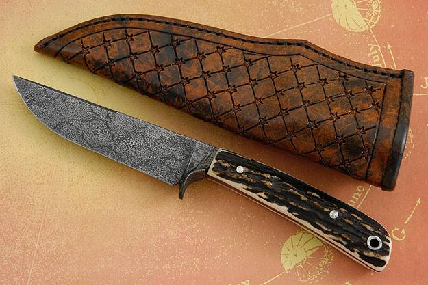 Brute de Forge Hunter with Snowflake Damascus