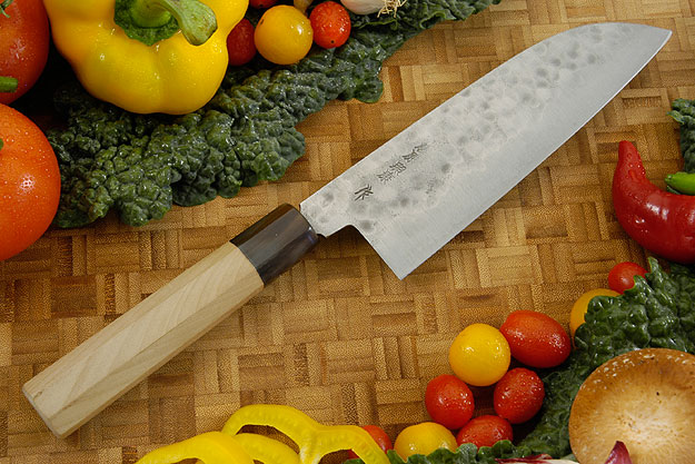 Maboroshi no Meito Chefs Knife - Santoku, Traditional - 180mm (7 1/8 in.)