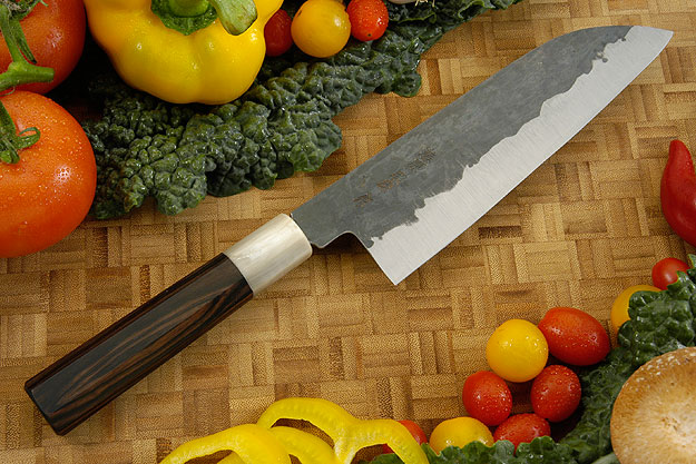 Denka no Hoto Chefs Knife - Santoku, Traditional - 180mm (7 1/8 in.)