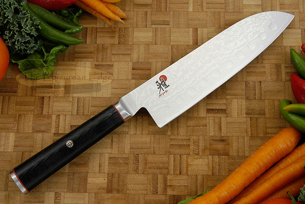 Santoku Chef's Knife with Granton Edge, 7 in. (34194-183)