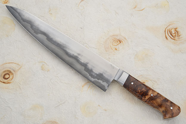 Chef's Knife (Gyuto) - San Mai with Rosewood (10-1/4