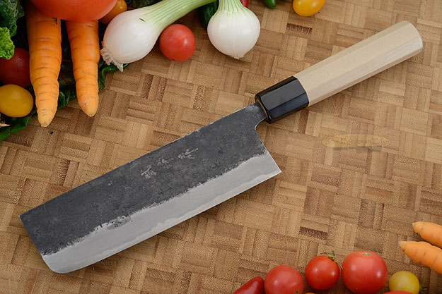 Chef's Knife/Vegetable Cleaver (Nakiri) - 6-1/2 in. (165mm), Traditional Handle