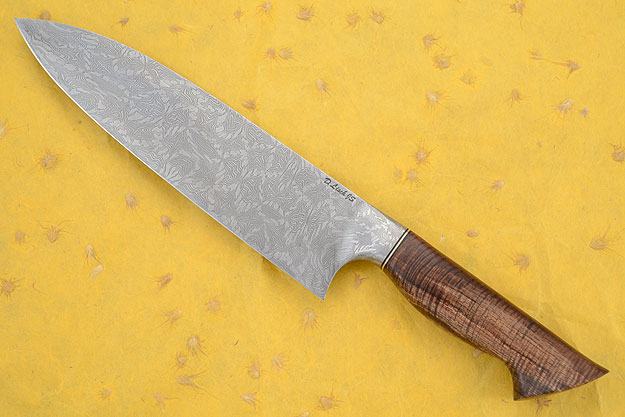 Chef's Knife (9-1/4 in.) with Curly Koa and Damascus