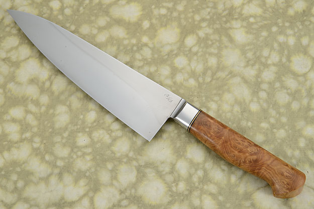 Chef Knife (Gyuto) with Mallee Burl (8-1/2 in.)