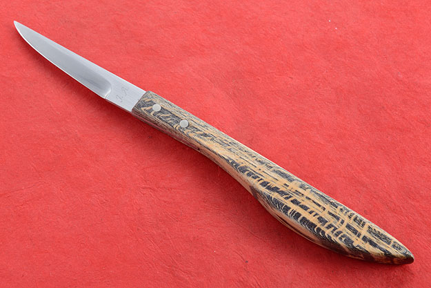 Scalpel Desk Knife with Snakeskin Sycamore