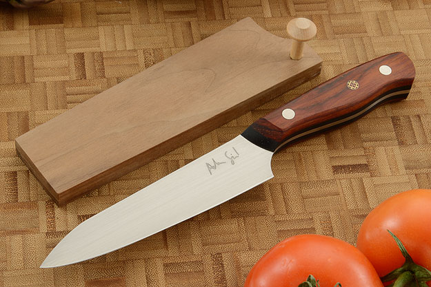 Utility Knife with Cocobolo and Black G10 (5 in.)
