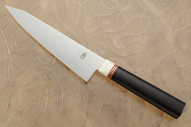 Chef's Knife (Kiritsuke) with African Blackwood (7 in.)