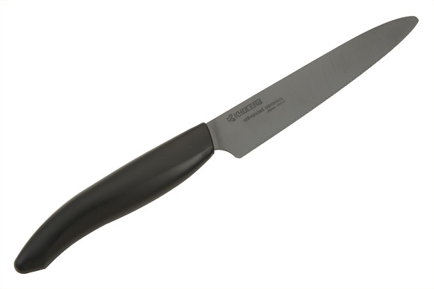 Kyocera Revolution Micro-serrated Utility/Fruit Knife - 5 in. (FK-125-NBK)