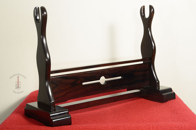 Handmade Ebony Sword Stand