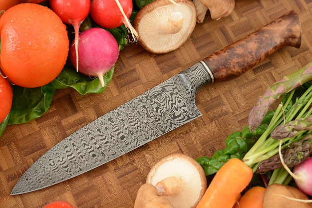 Integral Damascus Chef's Knife (6-1/2