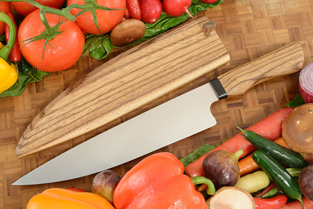 Chef Knife (9-1/4 in.) with Zebrawood